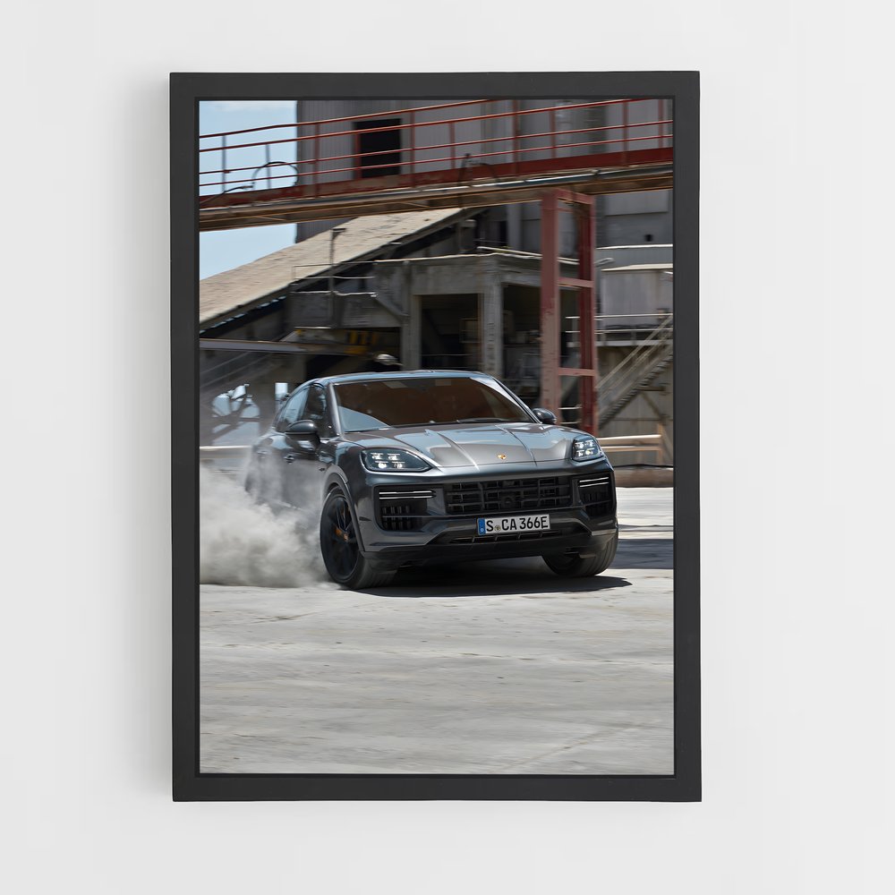 Poster magnifique Cayenne coupe – affiche Porsche (vue 2)